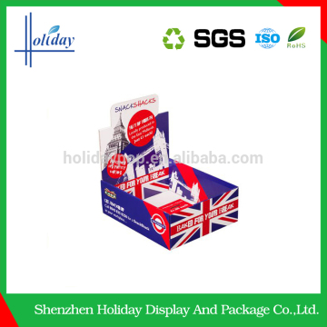 Practical cosmetics cardboard display counter