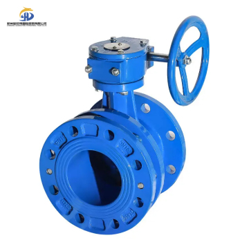 DN125 Worm Wheel Telescopic Butterfly Valve