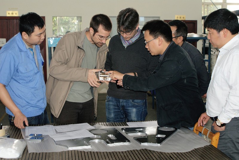 Customized CNC machined for aluminium UAV  parts in Chengdu