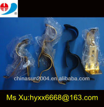 gold iron curtain bracket 44g for 35 cutain rod bracket