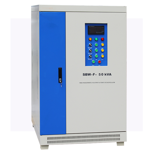 SBW Factory SBW-F-50KVA 40KW Three Phase Super Power Automatic Voltage Regulator Stabilizers