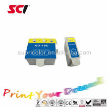 Compatible ink cartridges for Kodak 10BK & Kodak 10C black and color kodak 10 compatible ink cartridge