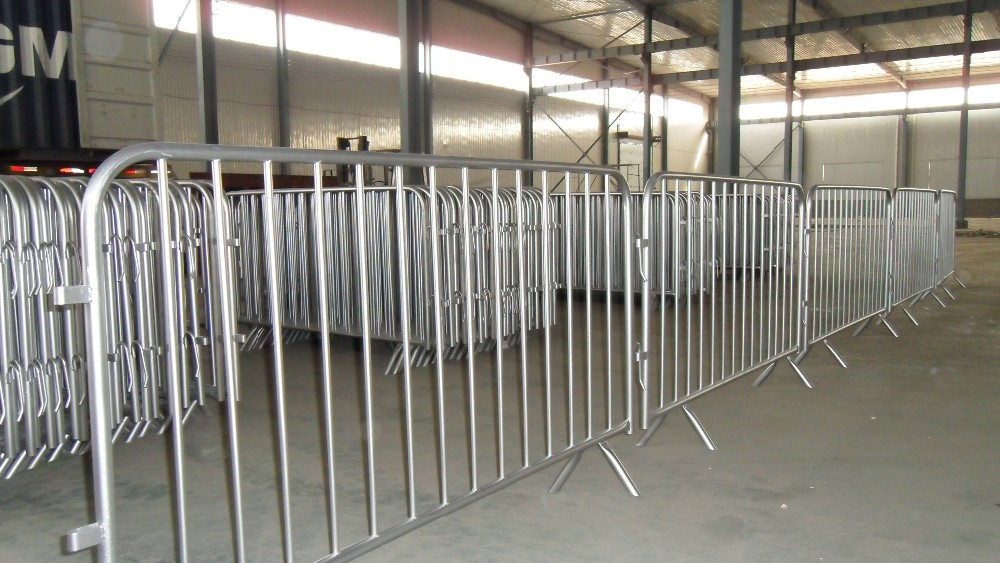 Crowd Control Barrier Top Quality Fixed Foot Pedestrian 6,5 fot