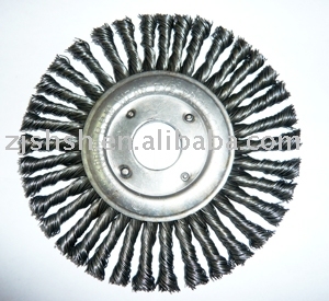 single section brushes with stringer beed (twisted wire)