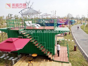 prefabricated container mobile hotel