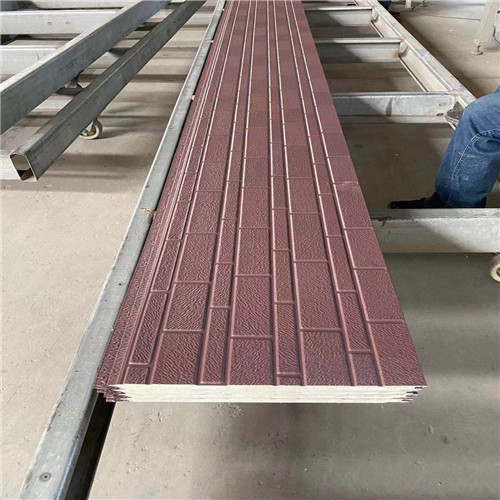 16mm Thickness Cladding Exterior Wall PU Sandwich Panel