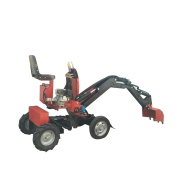 Micro Excavator 0.5 Ton Mini Walking Trench Digger for Garden Equipment