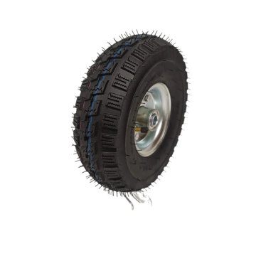 10 Inch Rubber Pneumatic Wheel with Steel Rim