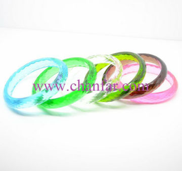 Many Colors And Big Size Acrylic Resin Bracelet Bangles