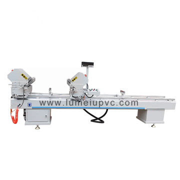 Two Head Cutting Machine For Aluminum Upvc