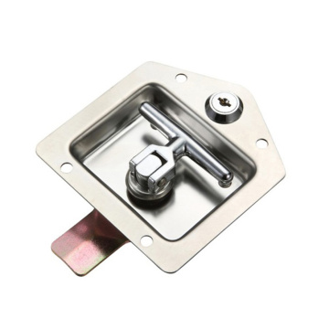 Silvery Industrial Cabinet Hardware SS Panel Locks