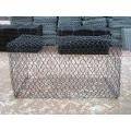 gegalvaniseerd en PVC gecoate zeshoekige mesh gabion box