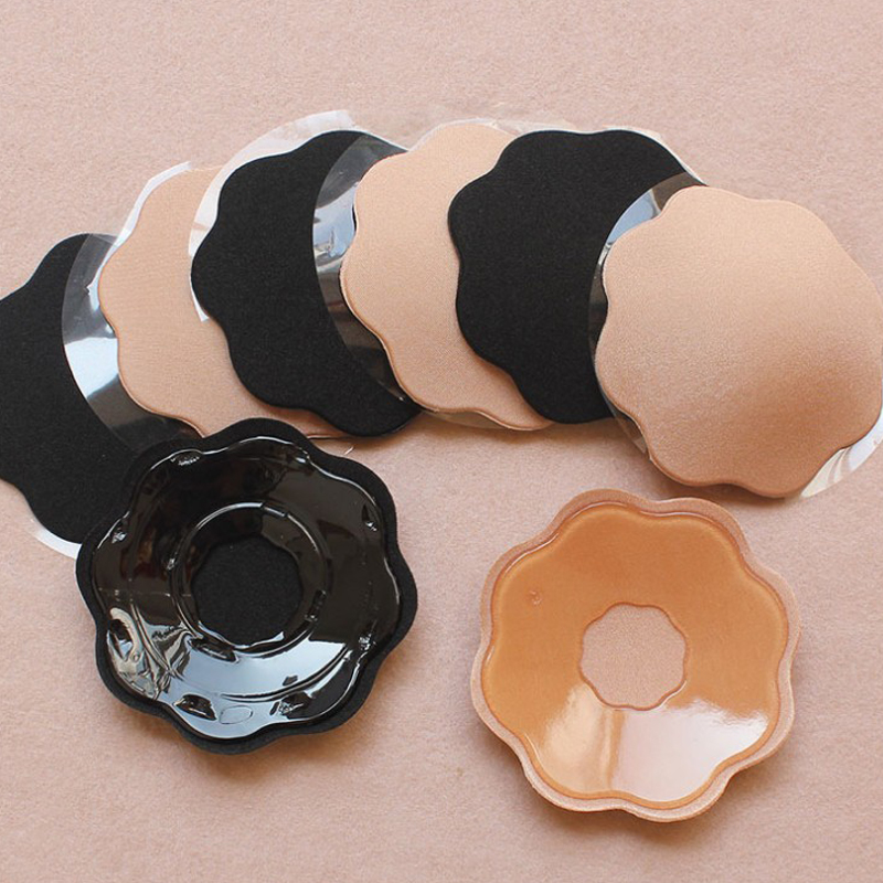 Underwear Accessories Reusable Pasties Adhesive Breast Nipple Cover for Woman Invisible