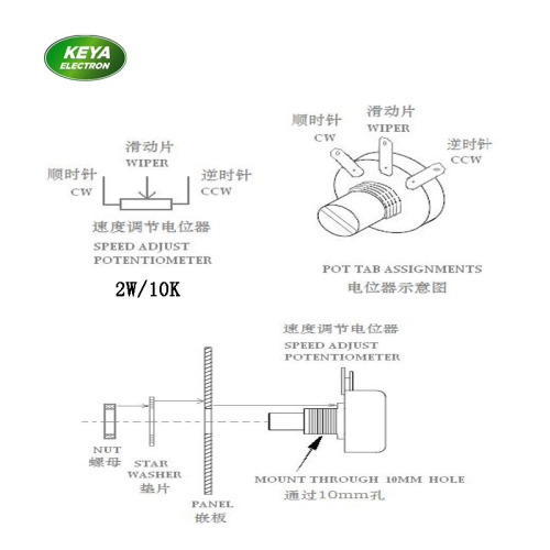 การควบคุมความเร็วมอเตอร์แปรงถ่าน 110v 220v dc