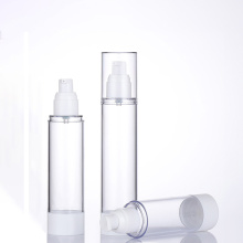 Airless-Flasche für transparente Kosmetikverpackungen