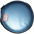 Artificial Leather Round CD Wallet