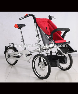 mother and child bicycle baby stroller