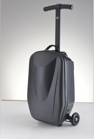 ABS PC Trolley luggage/luggage scooter with CE