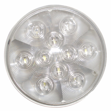 4" Round Auto LED Backup Lamp