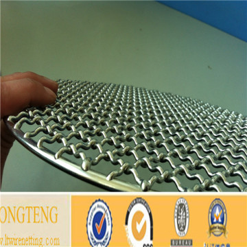 stainless steel/galvanized barbecue wire mesh/crimped wire mesh for barbecue