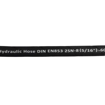 DIN EN853 EN856 Güçlendirilmiş Esnek Hidrolik Hortum