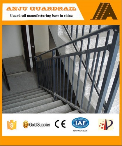 Competitive price good quality zinc steel stair rail AJ-Stair 002