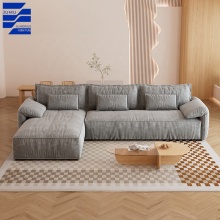 Minimalist Baxter Fabric Sofa Set for Small Apartments and Villas