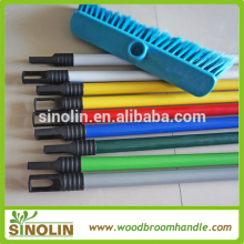SINOLIN Metal broom stick PVC coated metal broom handle Powder Coating Metal Handle