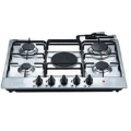 5 Burners Blue Flame Dibina di Gas Hob