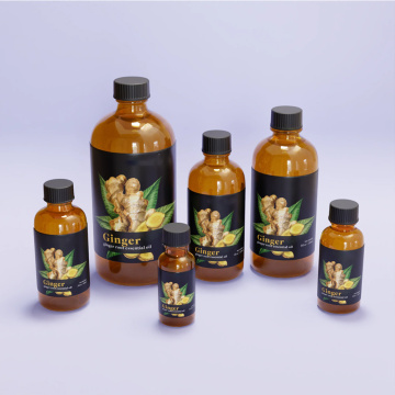 Aceite esencial de jengibre 100% puro para los precios de masaje a granel