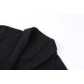 Cardigan tascabile con collo a scialle tinto in capo lavorato a maglia da uomo