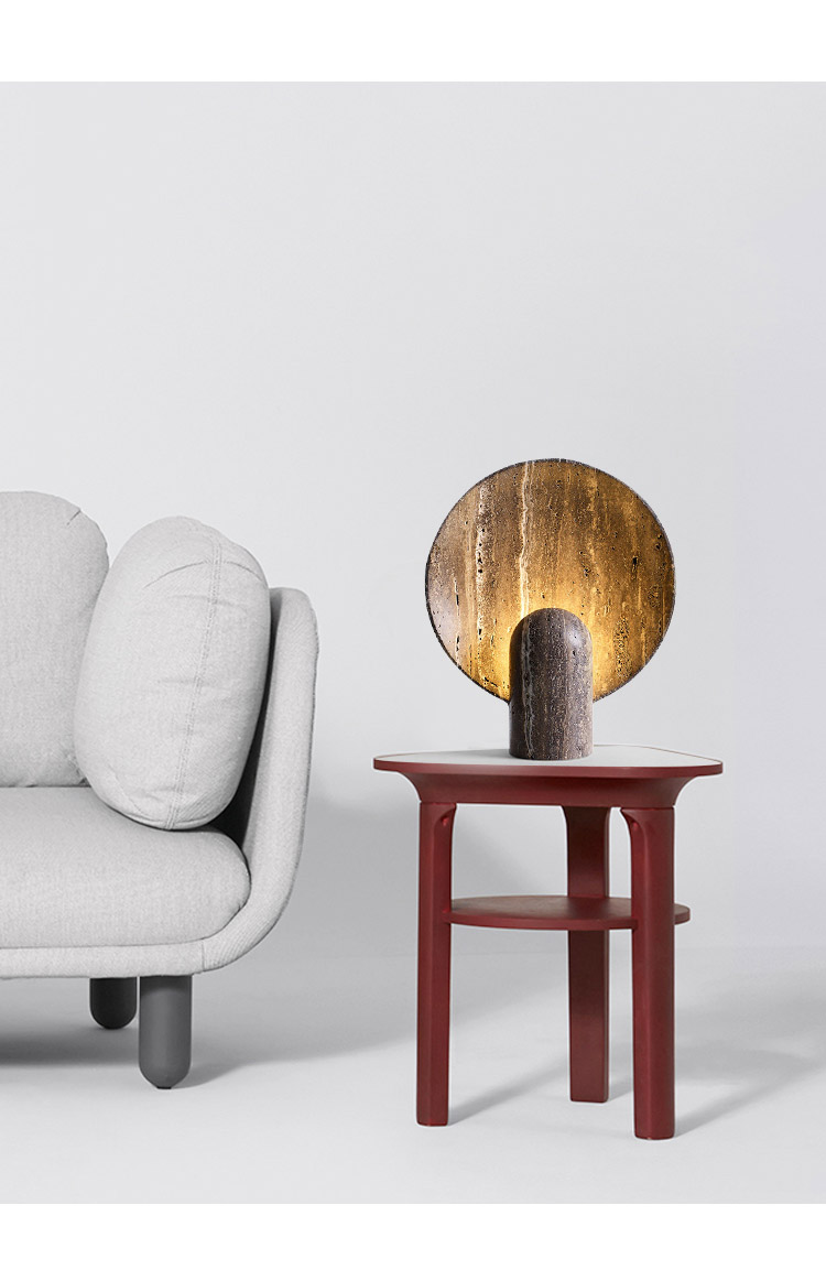  This table lamp is not only a great lighting source but also a decorative piece