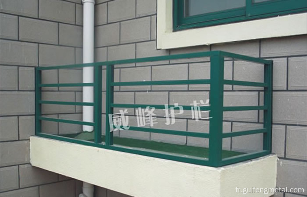 balcon baies vitrines de climatisation