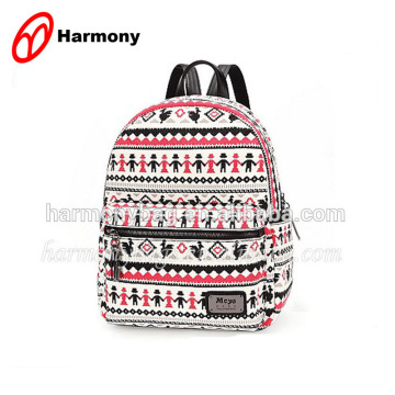 Product pu leather school backpacks for teenager girls bag pack