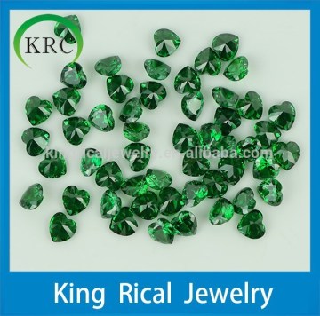 Wholesale loose HT green cz