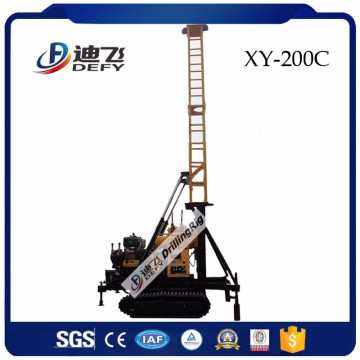 200m Rock soil testing drilling equipment for geotechnical