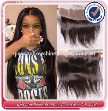 Hot sale ear to ear silk top closure vingin human hair lace frontal piece