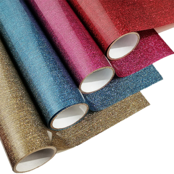 SINAMAY htv glitter heat transfer vinyl eco friendly iron on htv cricut for cricut