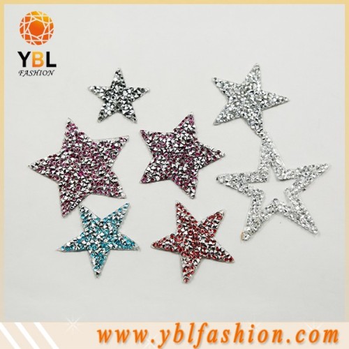 Colorful Hotfix Star Transfer Glue Design PP stone