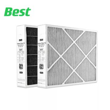 Lennox X6675 MERV 16 20x25x5 Inch Folding Filter for Household Air Purifier - Odor Removing Screen Core