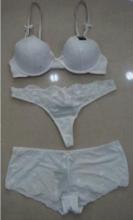 Ladies\'  lingerie set, bra, string and panty