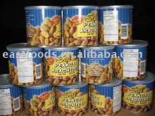 roasted and slated peanut