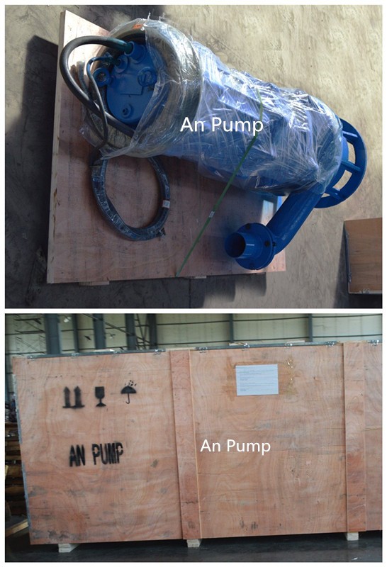 Submersible gravel dredging slurry vertical sand mud pump