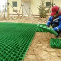 Geocell Grass Grid Pavers สำหรับพื้นหญ้าถนนรถแล่น