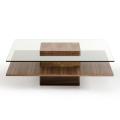 Contemporary coffee tables walnut coffee table