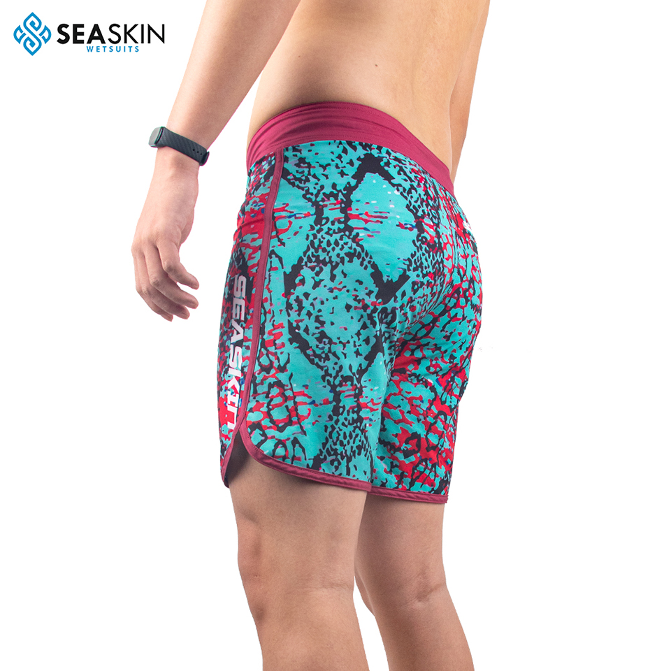 Seaskin Summer Surf Board Shorts Men Short Pants