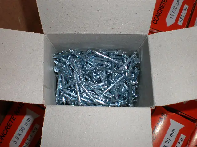 High Quality Smooth Shank Concrete Nails