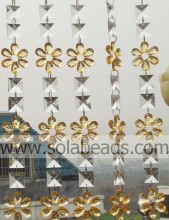 Summer 22MM&45MM Plastic Crystal Beading Garland Chain