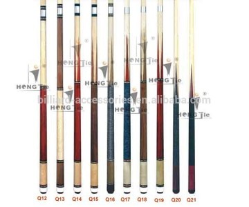 Deluxe spliced whole maple wood cue, billiard cue, pool cue