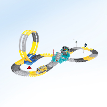 Christmas Gifts Idea: DIY 169pcs Track Toy Set - Children's Toy Plastic Electric Railcar